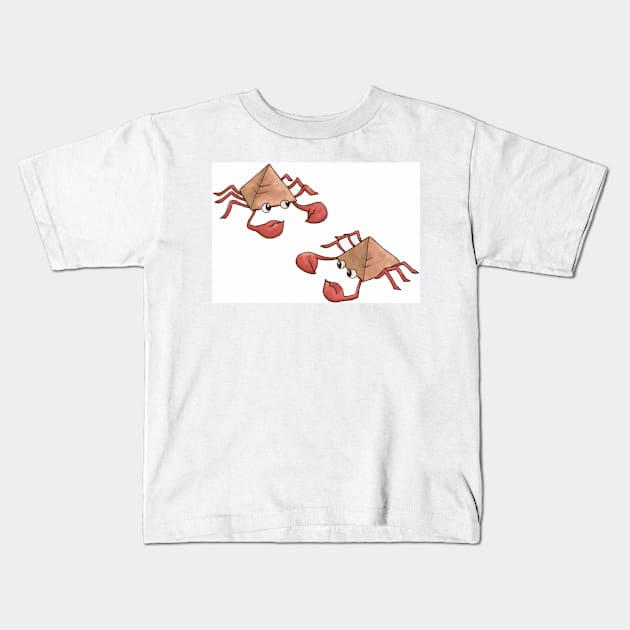Pyramid Hermit Crabs Kids T-Shirt by timgorichanaz
